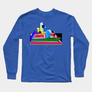 Big Colorful Boat Long Sleeve T-Shirt